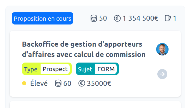 Compteurs de colonnes